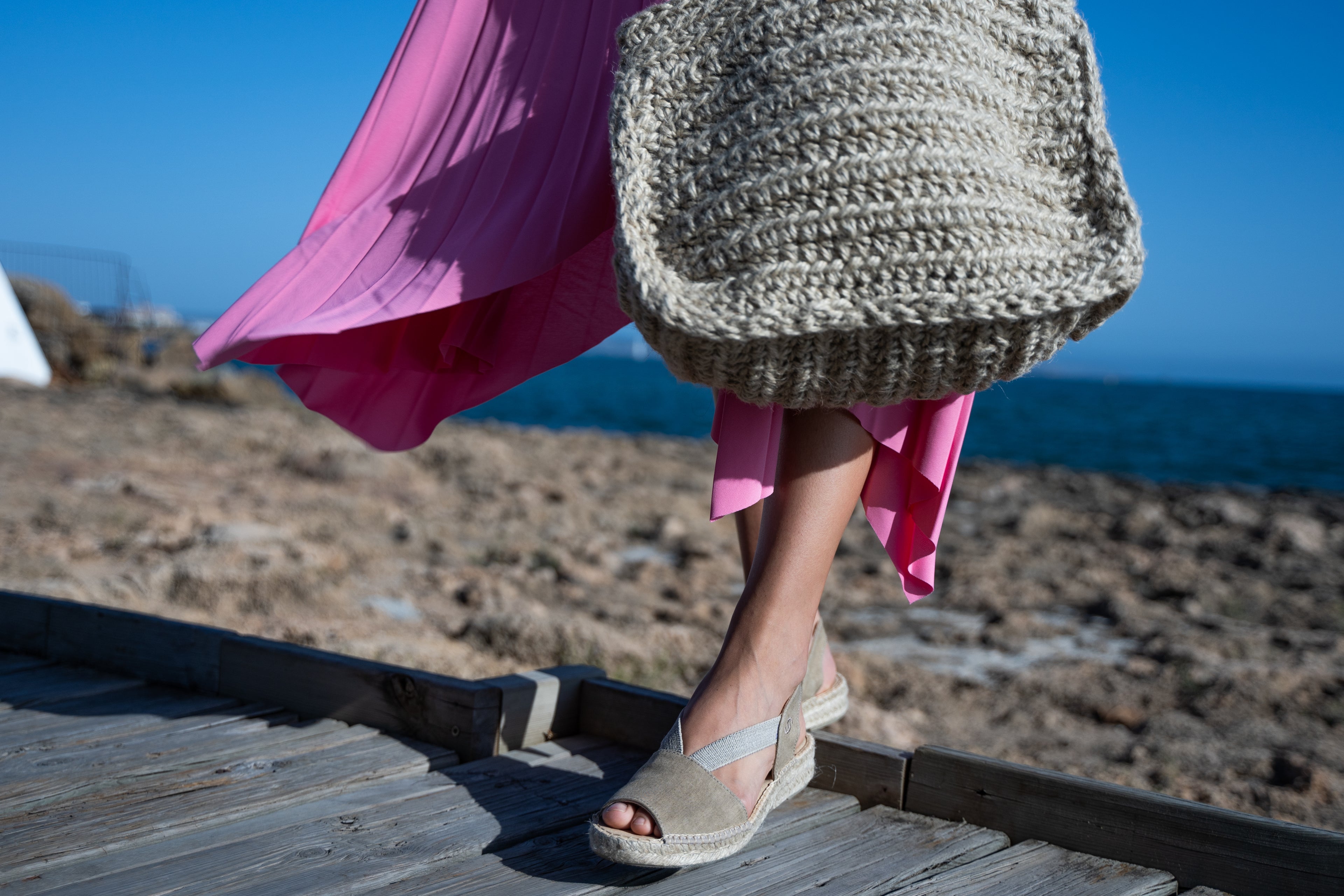 Menorca sandals espadrilles - Beige colour