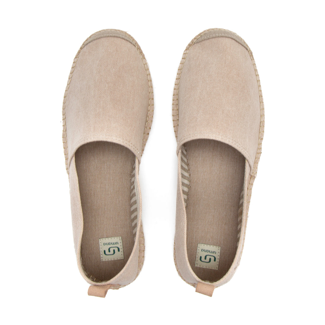 Eivissa slip-in men espadrilles -Beige colour