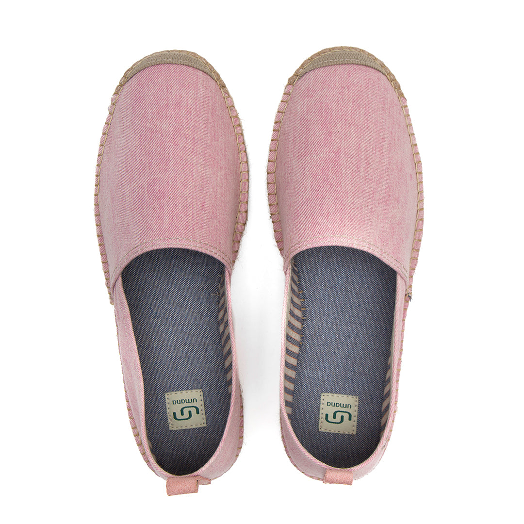 Eivissa slip-in men espadrilles - Pink colour